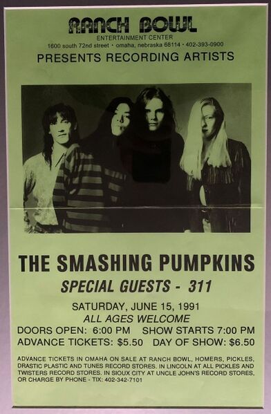 File:The Smashing Pumpkins 1991-06-15 flyer.jpg